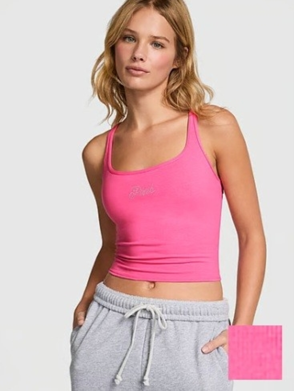 PINK Victoria's Secret All Day Cotton Tank Top Size XL